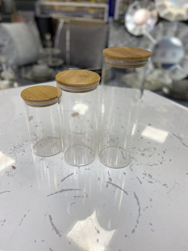 Bocal en verre taille (Différentes tailles disponibles)