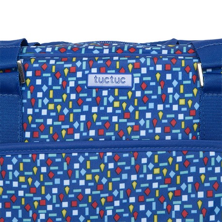 TUC TUC Sac de maternité + Matelas à langer Traveller bleu Enjoy & Dream