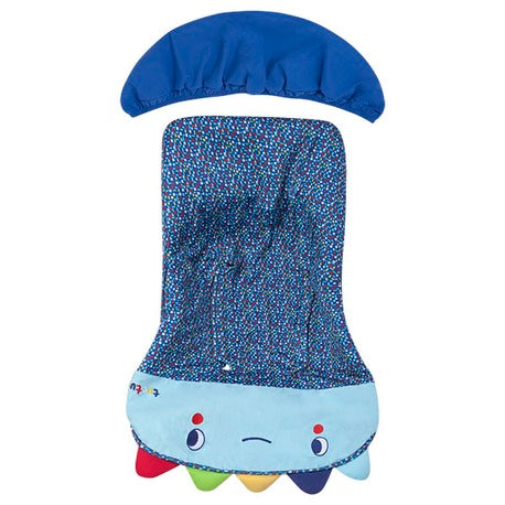 TUC TUC - Mini matelas de poussette + capuche bleu Enjoy & Dream