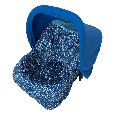 TUC TUC - Mini matelas de poussette + capuche bleu Enjoy & Dream