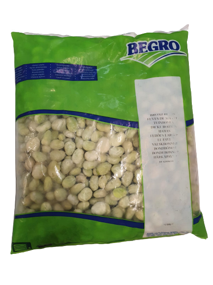 BEGRO Fèves Surgelées - Sachet 1 kg