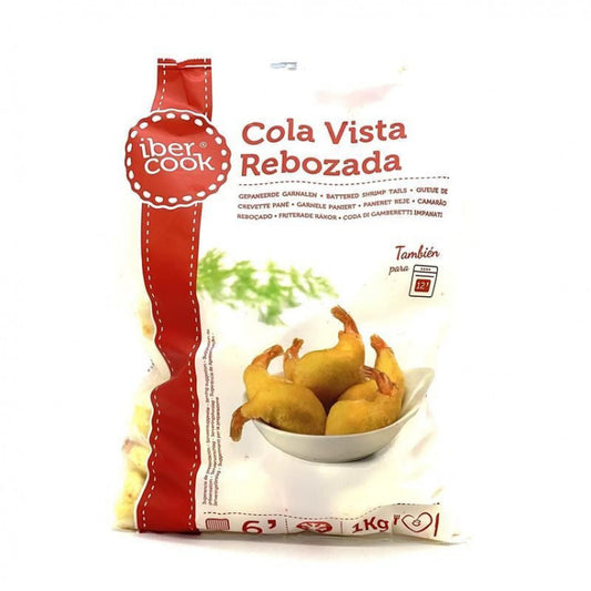 IBERCOOK - Queues de crevette panées 1kg