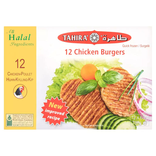 TAHIRA - Burger Chicken x12 780g